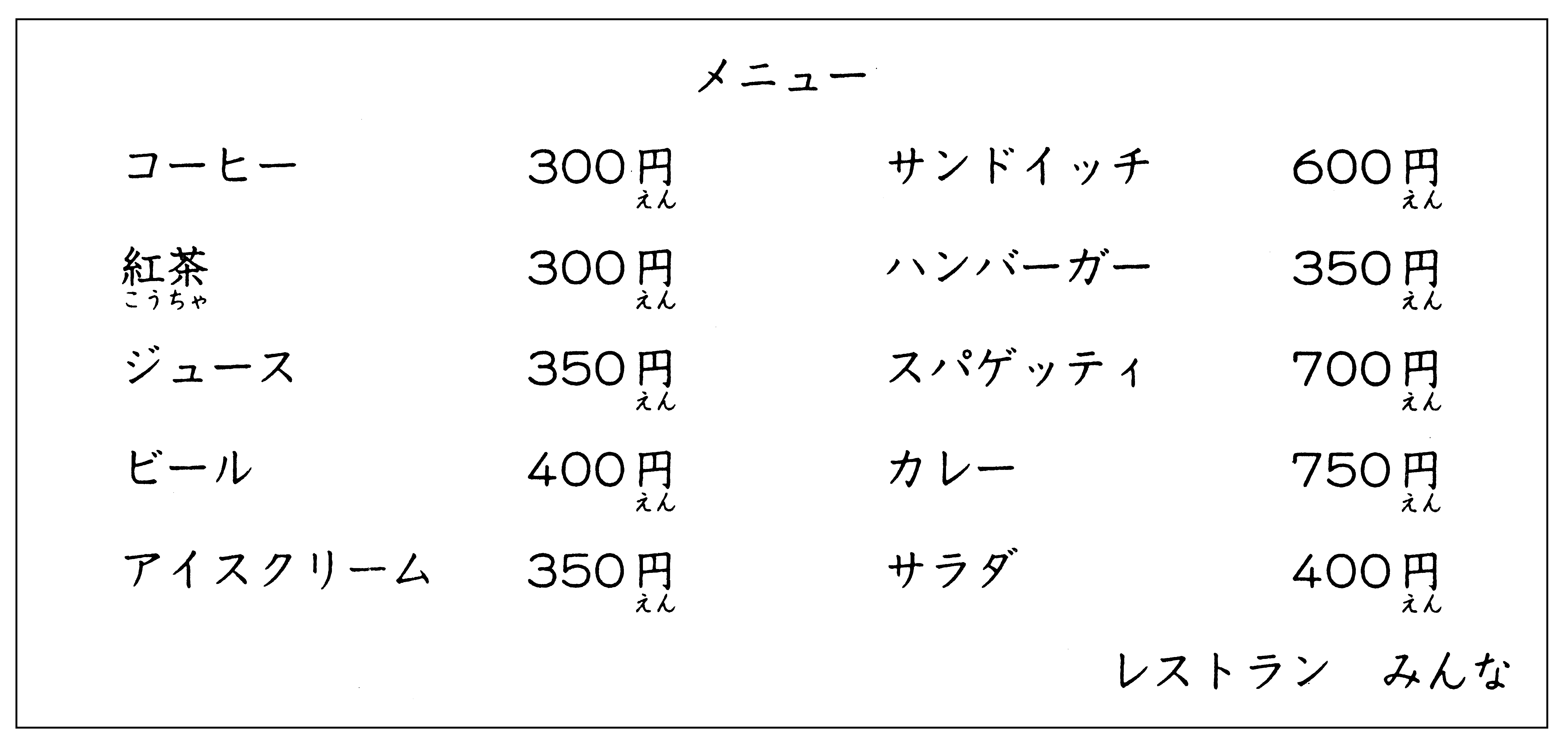 minna 25 bai doc hieu Bai 2 - 1