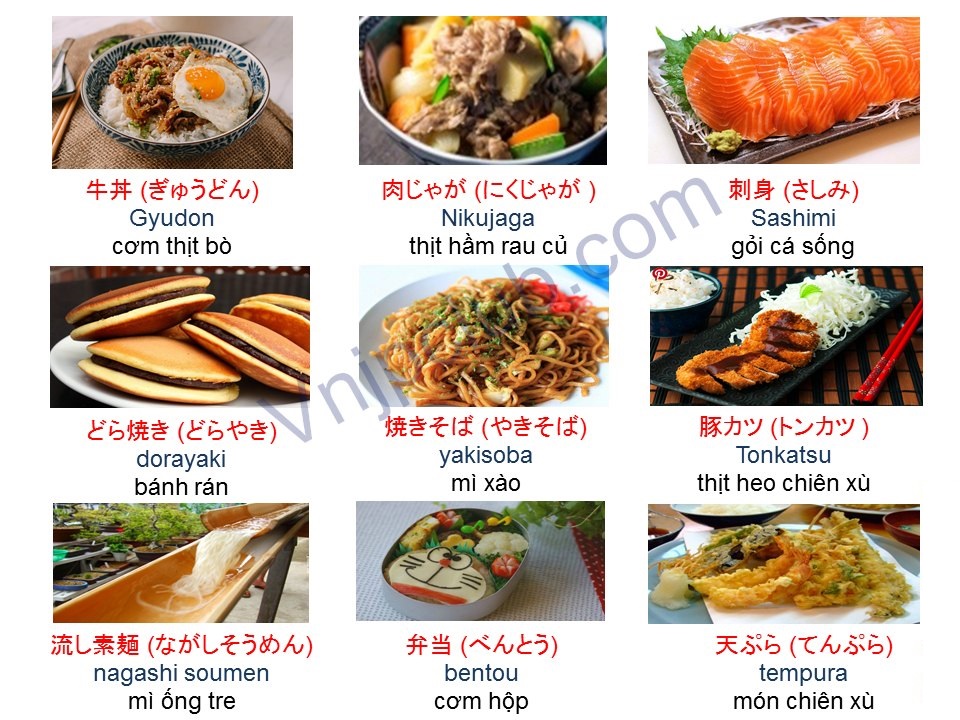 Món ăn Nhật Bản 2